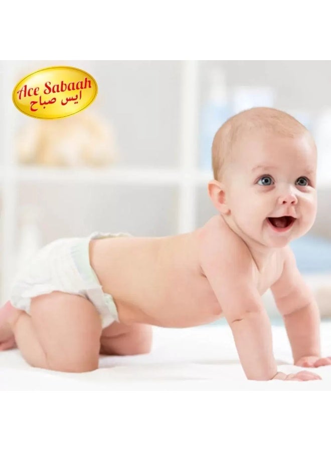 Ace Sabaah Ace Sabaah Super Dry And Super Soft Baby Diaper Large Size, 8-13kg- 58pcs - Image 2