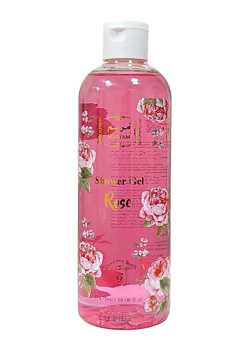 MARYAM Maryam Shower gel - Rose 475ml  - Image 1