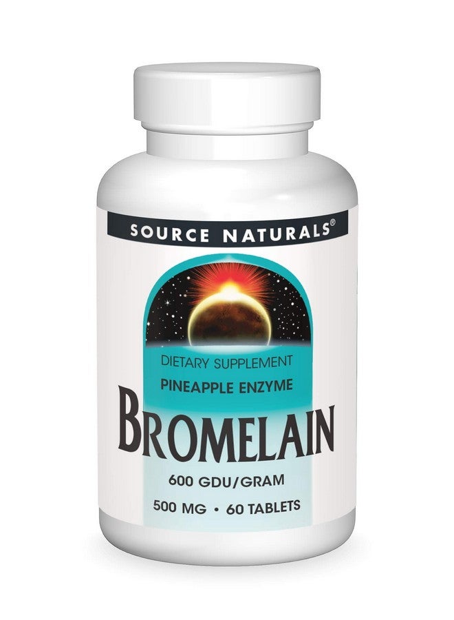 Source Naturals برومايلين 500 ملغ مكمل إنزيم بروتيني 60 قرص - Image 2