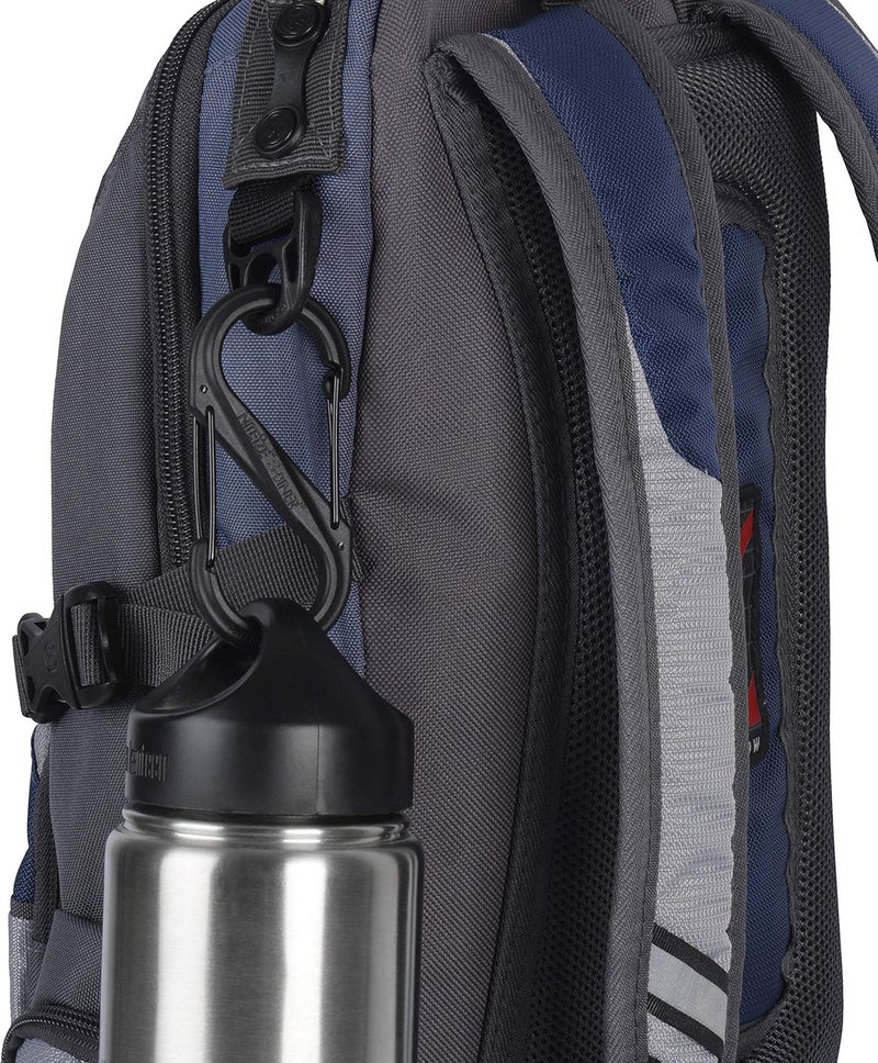 NiteIze Carabiner Clip, 3-1/2 in., Plastic, Black - Image 2