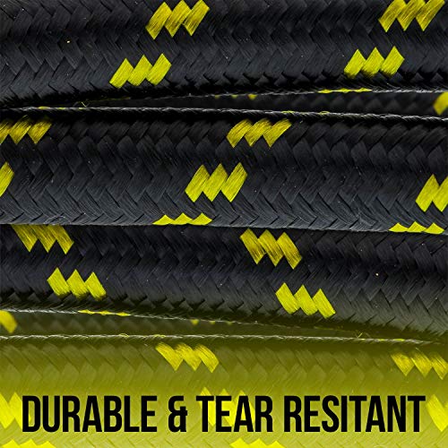 Master Airbrush Premium 6 Foot Nylon Braided Airbrush Hose - 1/8" BSP Air Brush Adapter Fitting Connectors on Both Ends (Hose Color May Vary) - Image 3