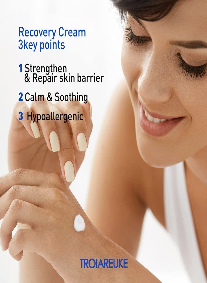 TROIAREUKE ACSEN Recovery Cream | Hydrating, Soothing, Facial Moisturizer, Centella Asiatica, Olive Oil, Squalane, Sensitive, Dry, Dehydrated Skin, Reduces Signs of Acne Scars - Image 4