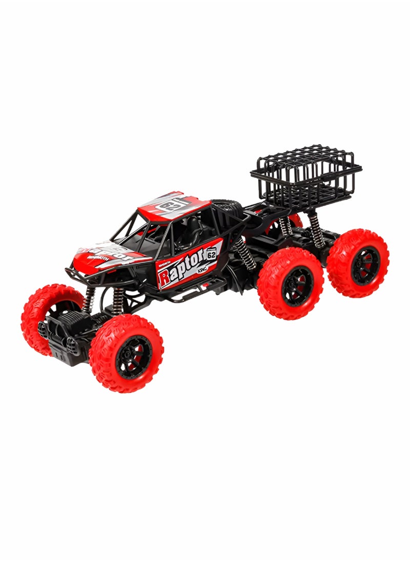 6 Wheels Off-Road Buggy Remote Control Car Truck Vehicle Strong Power Anti Collision Anti-Fall Strong Climbing Force Toys Car for Boys Kids Children Perfect Gift for Birthdays Holidays Special Occasions  - Image 2