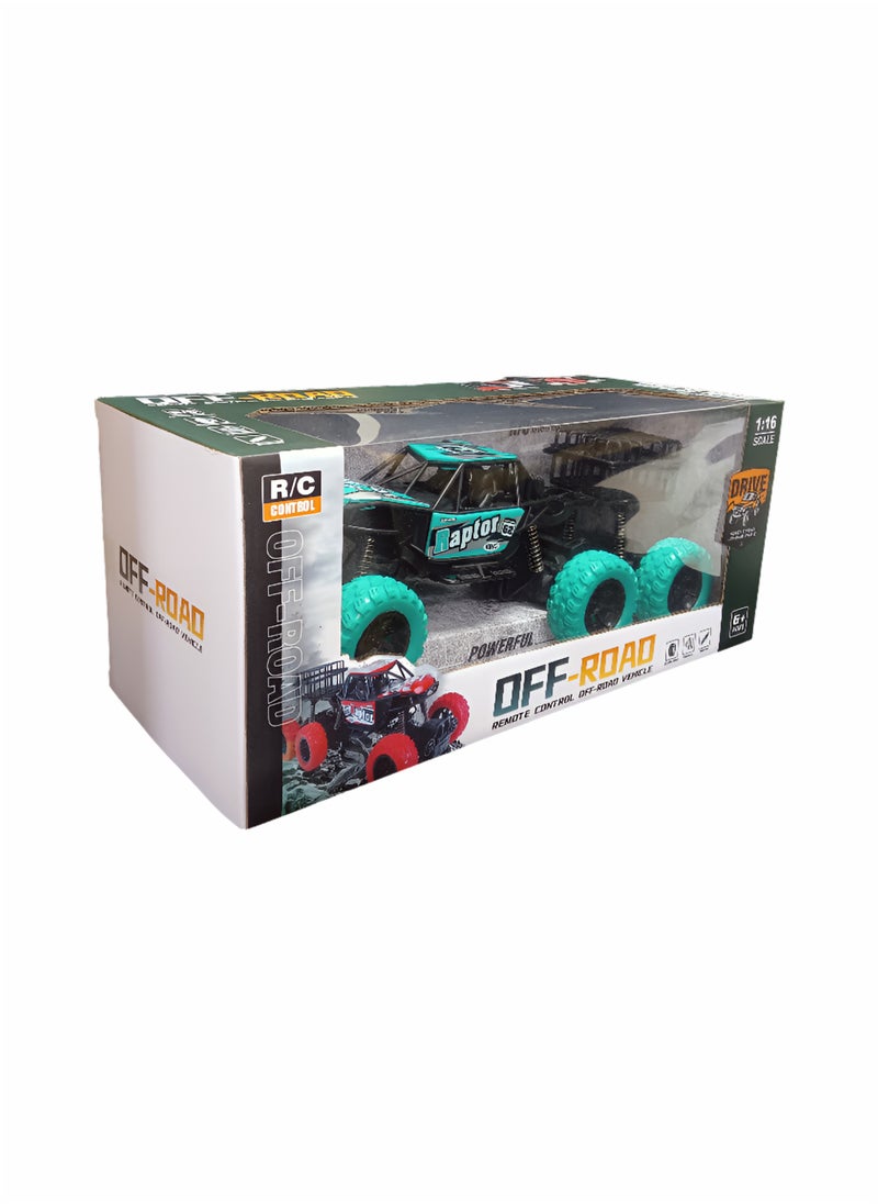 6 Wheels Off-Road Buggy Remote Control Car Truck Vehicle Strong Power Anti Collision Anti-Fall Strong Climbing Force Toys Car for Boys Kids Children Perfect Gift for Birthdays Holidays Special Occasions  - Image 5