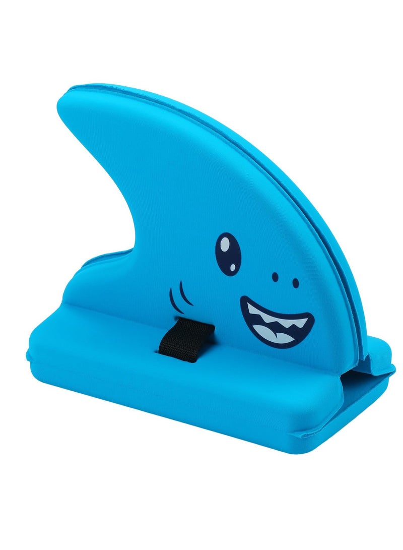 Excefore Floatation Device for Children, Fin-Shaped Swimming Aid, Wearable Training Floaties with Adjustable Belt, Pool Exercise Equipment, Shark fin for Swimming, Swim Trainer Swimming Shark - Image 1