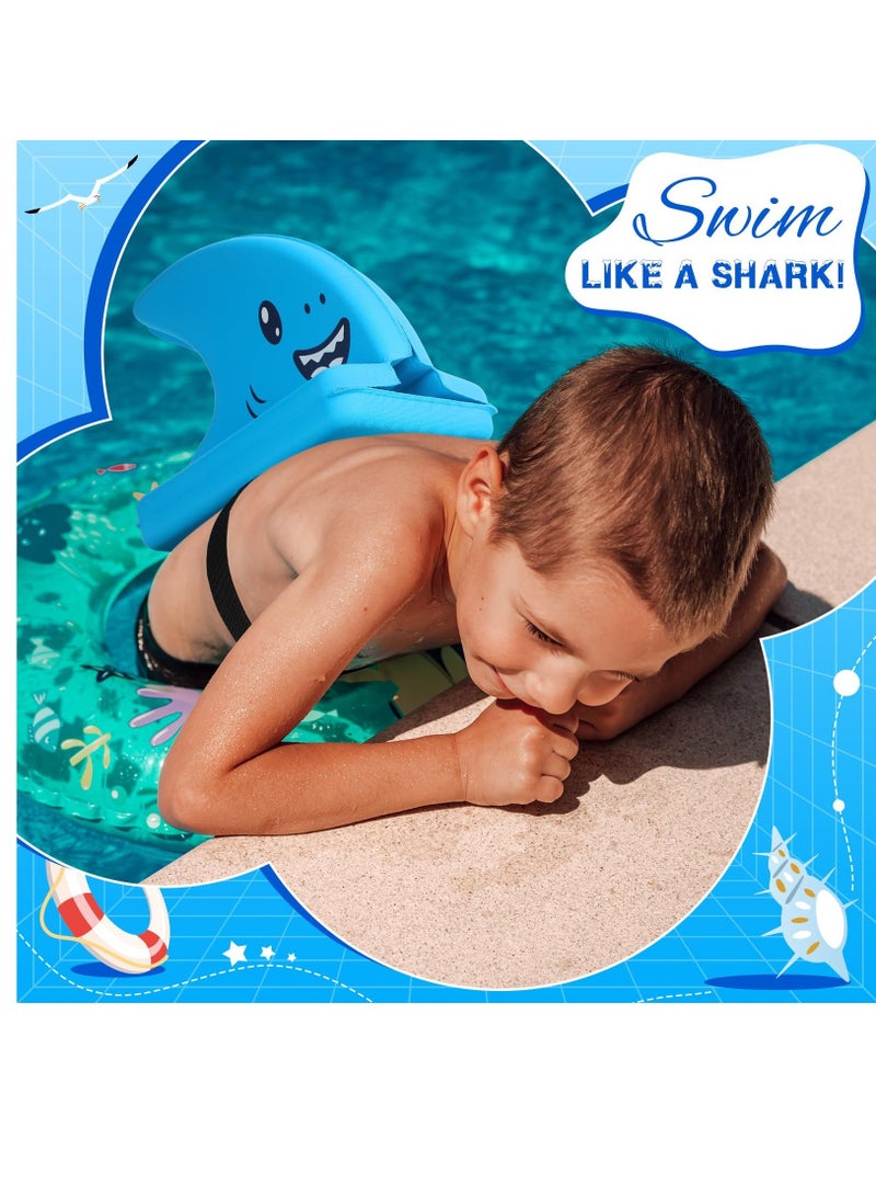 Excefore Floatation Device for Children, Fin-Shaped Swimming Aid, Wearable Training Floaties with Adjustable Belt, Pool Exercise Equipment, Shark fin for Swimming, Swim Trainer Swimming Shark - Image 5