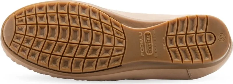 فوريلي Panny-G Women's Leather Comfort Shoes Light Mink