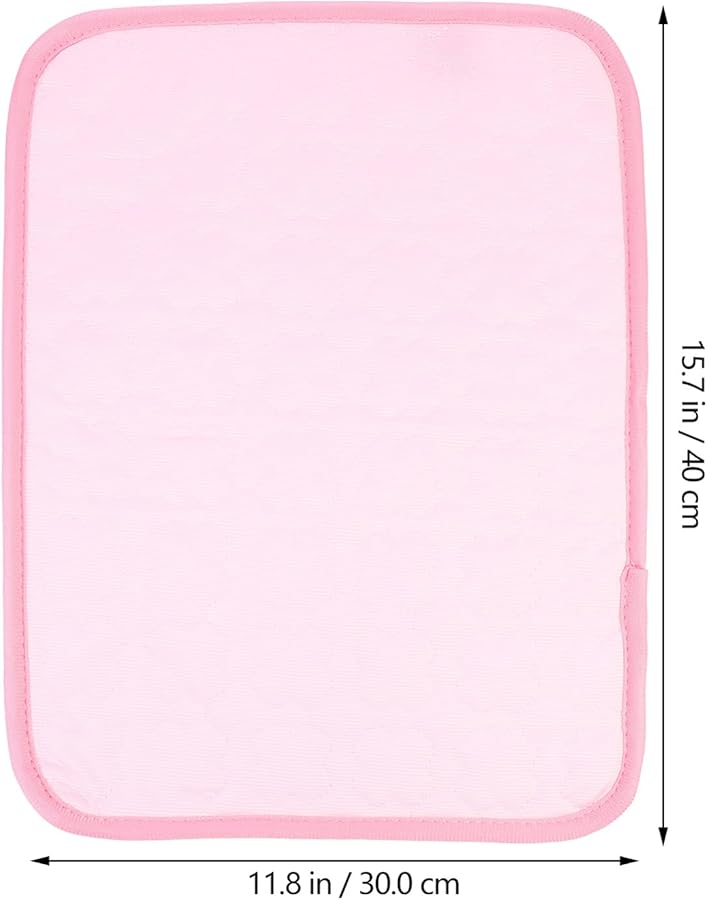 حصيرة تبريد Tehaux للهامستر وخنزير غينيا وشينشيلا، وسادة مريحة قابلة للغسل خفيفة الوزن باللون الرمادي - Image 3