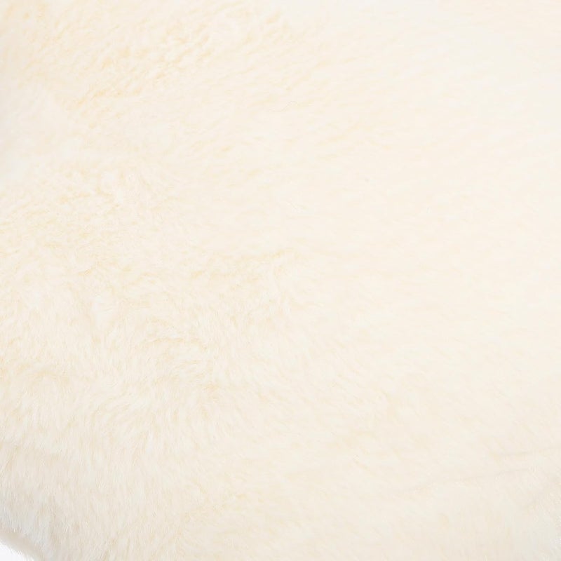 GALPADA Plush Star Throw Pillow Large Cozy Furry Star Shaped Nap Cushion Cream White Decorative Pillow for Bedroom Sofa Home - Image 5