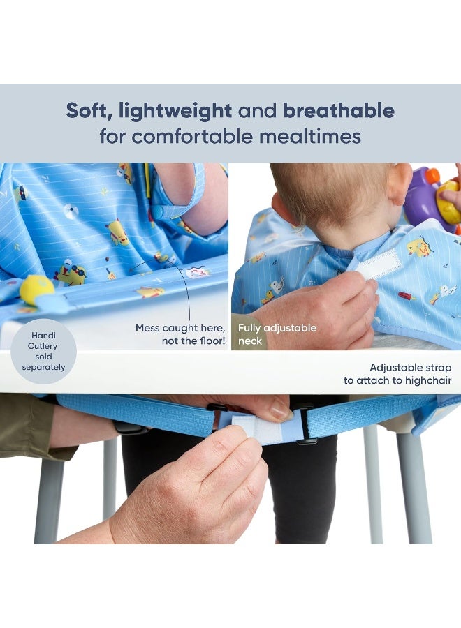 bibado BiBADO Ducks Pool Party Wipe Clean Baby & Toddler Weaning Bib Coverall - Image 4