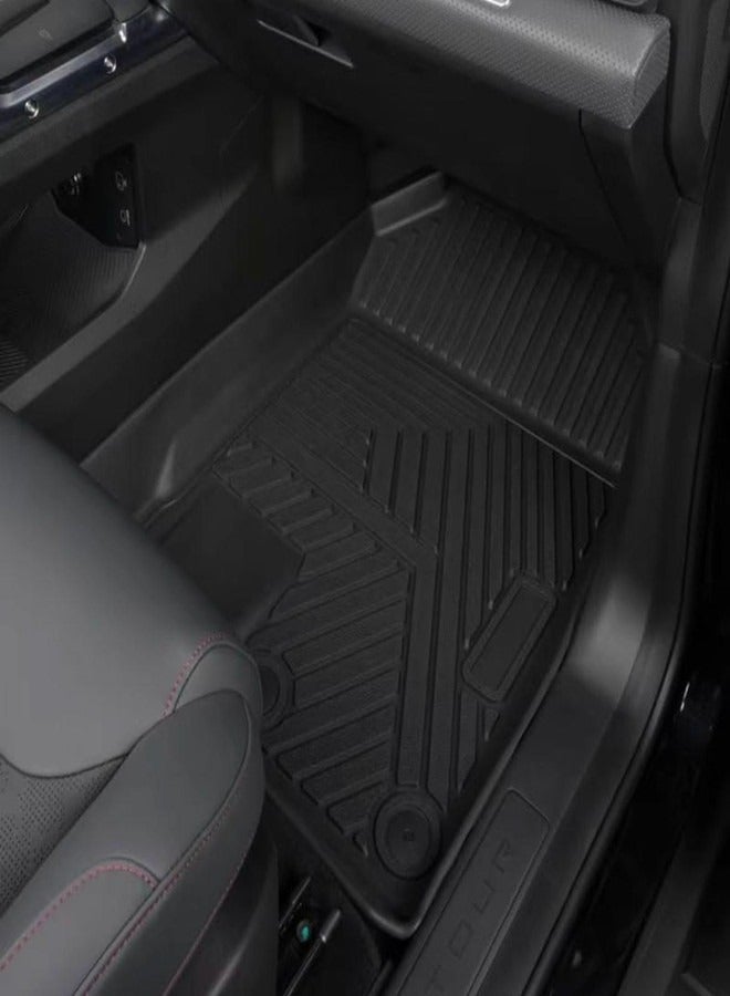 Generic Jetour T2 Traveler Car Floor Mats, TPE All Weather Proof Heavy Duty Floor Mats for Jetour T2 Traveler, Set of 3  - Image 5