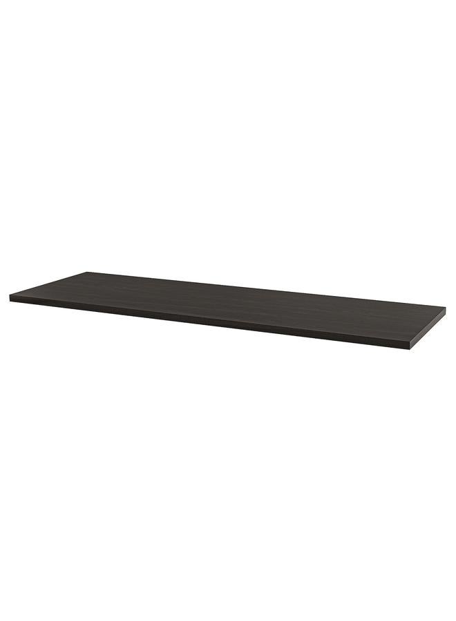 erorex Table Top, Black-Brown, 200X60 Cm - Image 1
