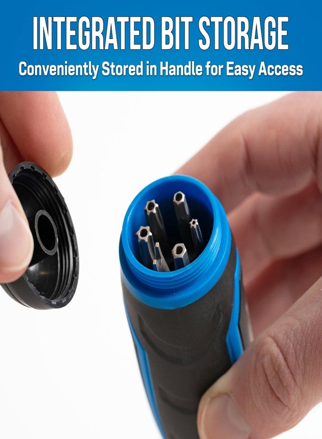 Jonard Tools RSDS-151 15-in-1 Ratcheting Screwdriver with Hex, Spanner & Torx Security Bits - Image 4