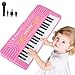 Drmukie Kids Piano Keyboard Toy for 4 Year Old Girl Birthday Gift 37 Key Pink Pianos with Microphone Toddler First Music Instrument Toys for 3 4 5 6 7 Year Old Boys Girls Gifts - Image 2