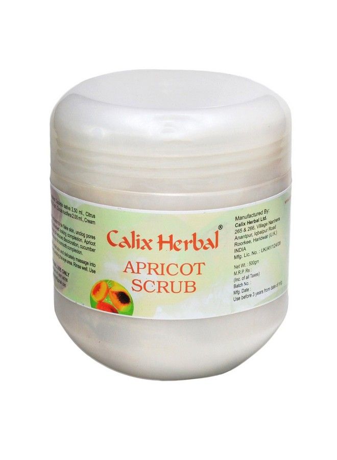 Calix Herbal Apricot Scrub 500G - Image 4