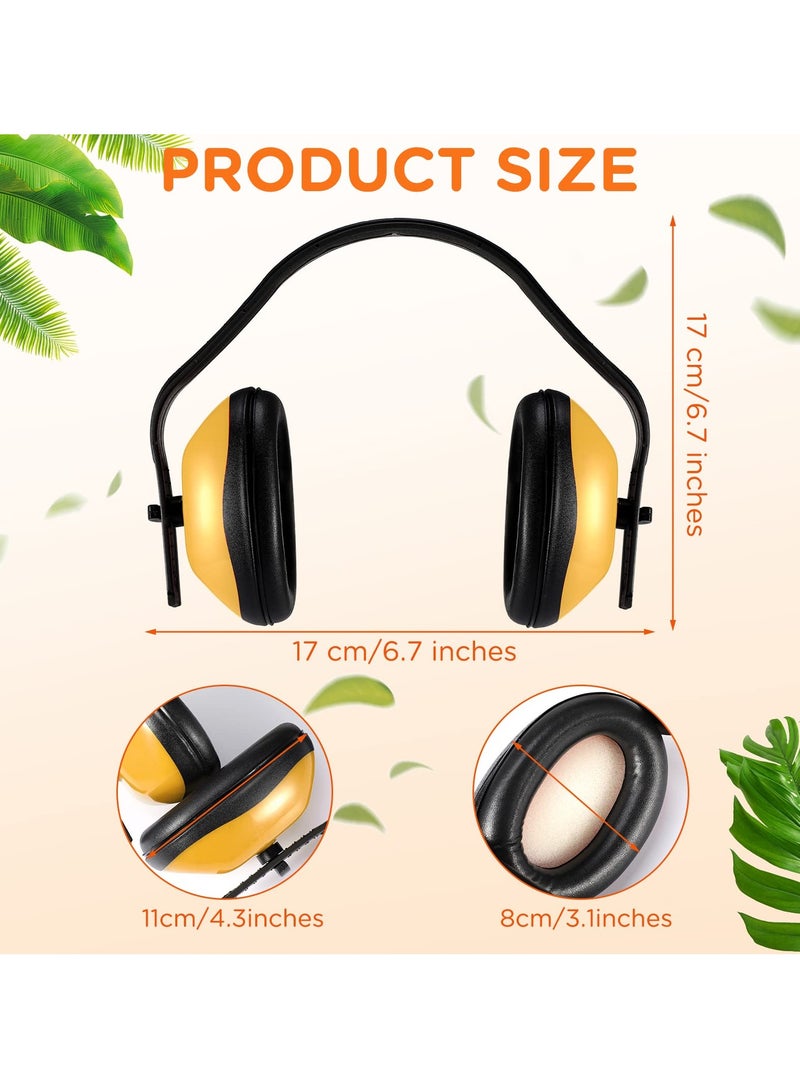 KASTWAVE 6-Pack Soundproof Earmuffs - Comfortable Noise Reduction Headphones with Soft Foam Padding for Airports, Concerts & More  - Image 3