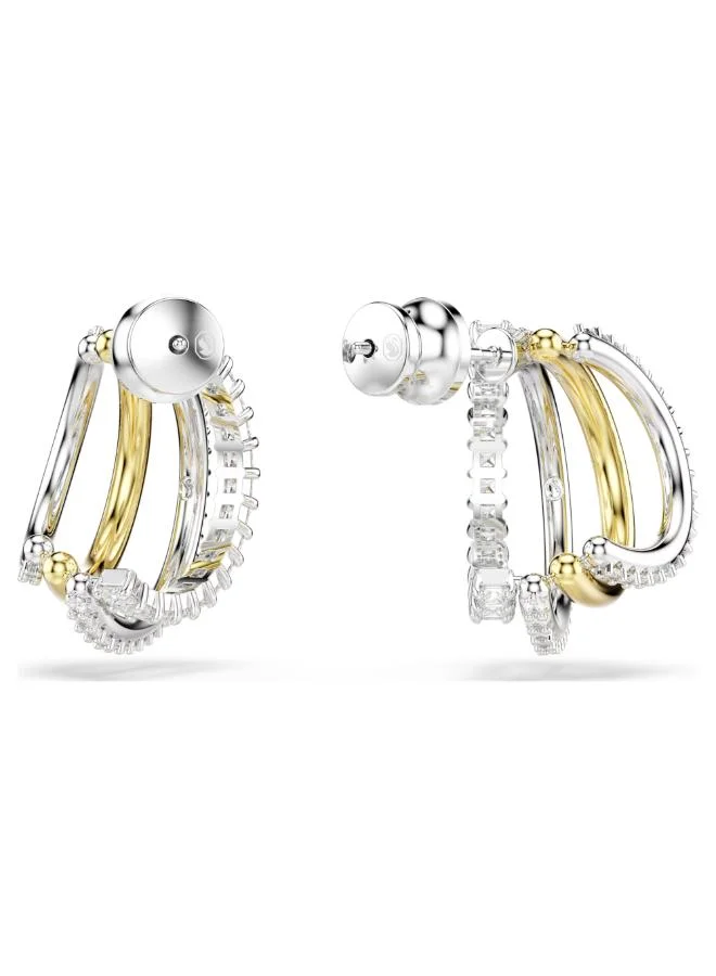 Swarovski  Crystal Detail Hoop Earrings for Women | Best Price UAE