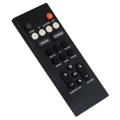 Beyution VCQ9140 Replace Remote Control Fit for Yamaha ATS-2090 YAS-109 ATS-1090 YAS-CU209 YAS-109BL YAS-209 YAS-209BL NS-WSW44 YAS-1080SR-B20AATS-1080 Soundbar Audio Speaker System - Image 2