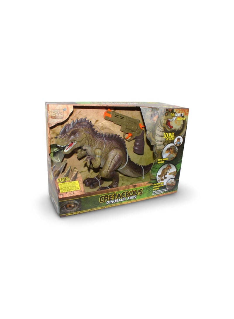 Cretaceous Dinosaur Ages Toy Set with Gun - Image 1