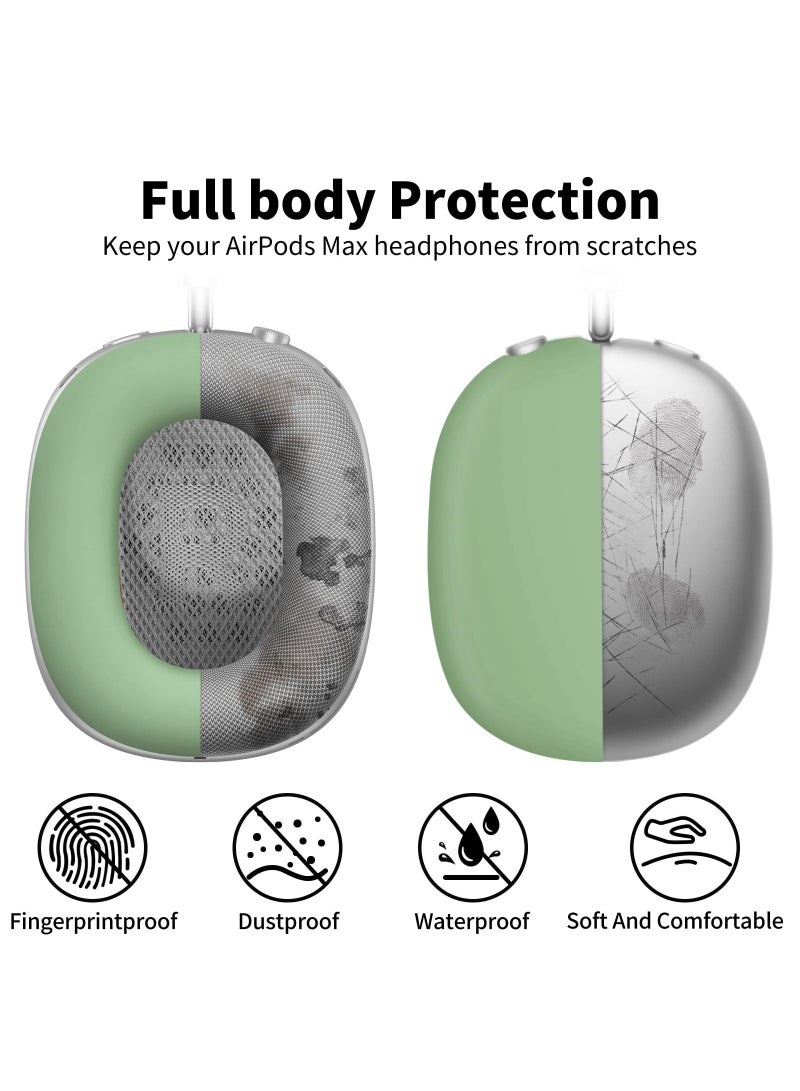 for Airpods Max Case 3-in-1 Silicone Case Compatible with Apple Airpods Max Accessories Anti-Scratch Ear Pad Cover Dustproof Headband Protective Case Cover - Image 5