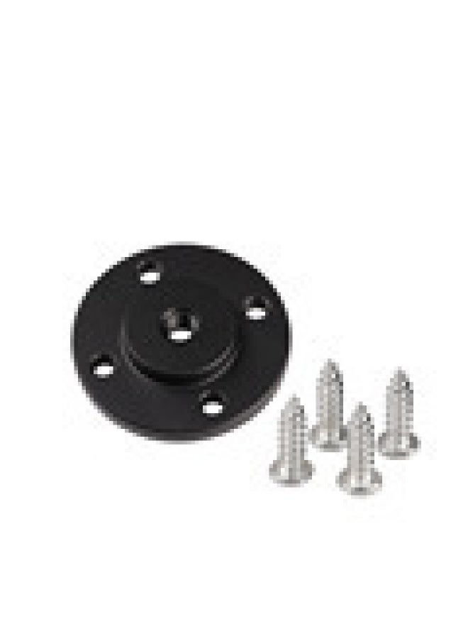 Generic Double Ball Head Universal Bracket SLR Camera Monitor Magic Handle Strange Hand Hot Boot Bracket Pea Clip Strange Hand-Color:Wall Disc - Image 1