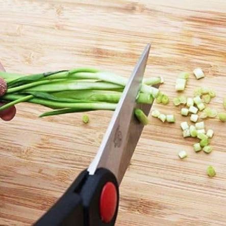 JRS TRADERS 6 PIS Wooden Knife Stand Stainless Steel Knife Set Knife Set Wodden Stand for Kitchen Set - Image 4