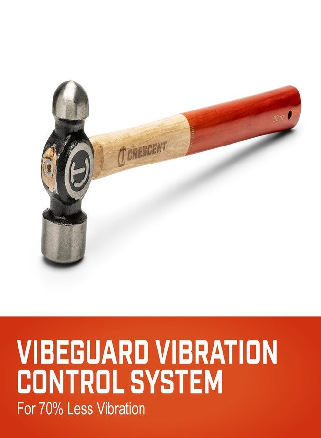 كريسنت أدوات كريسنت - مطرقة كريسنت الخشبية ذات الرأس الكروي، وزن 32 أونصة (CHWBP32) - Image 2