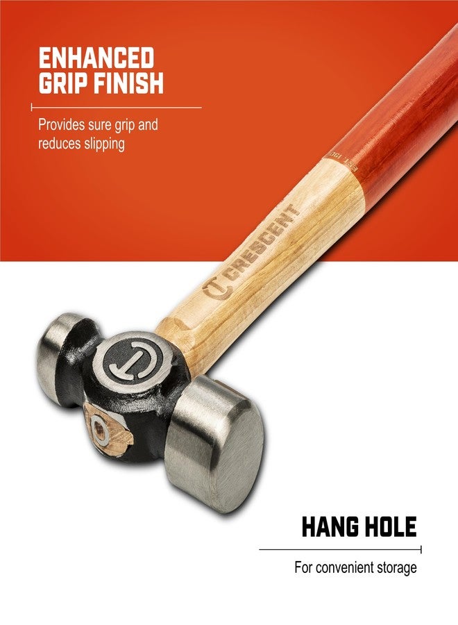 كريسنت أدوات كريسنت - مطرقة كريسنت الخشبية ذات الرأس الكروي، وزن 32 أونصة (CHWBP32) - Image 3