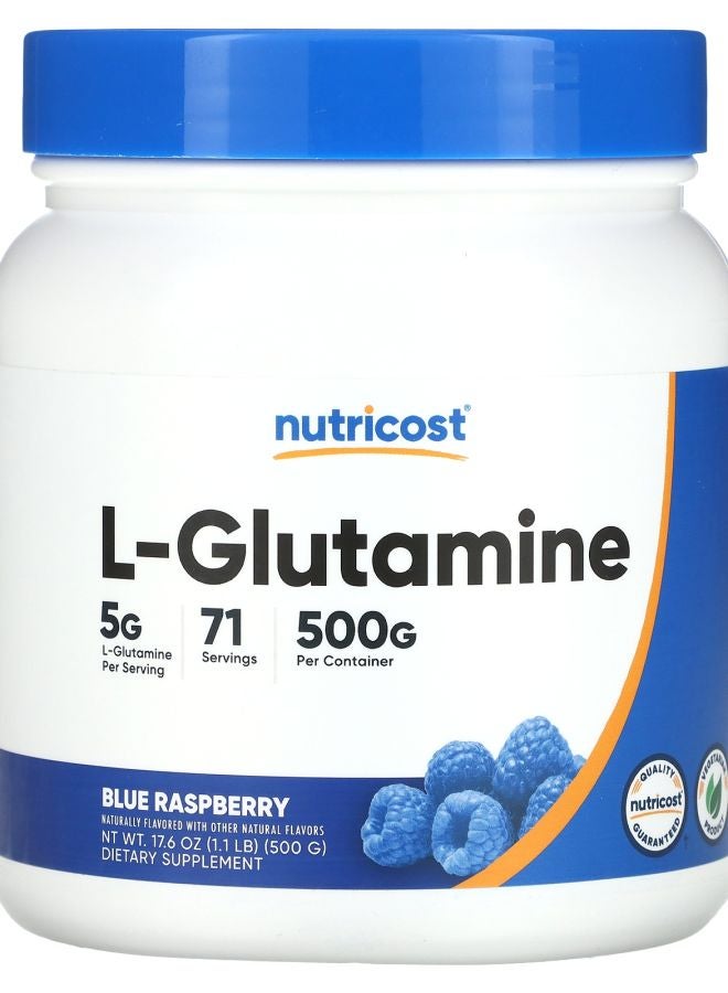 L-Glutamine Blue Raspberry 17.6 oz (500 g)