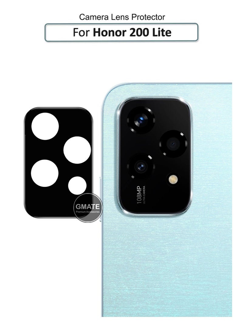 GMATE Honor 200 Lite -  Tempered Glass High-Definition 3D Lens Protector , Tempered Glass Camera Guard with Anti-Scratch and Drop Protection - Image 1