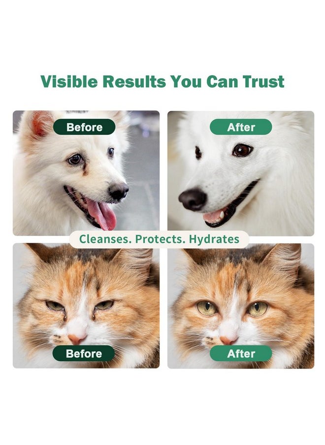 CuteBone - CuteBone Gentle Dog Eye Wash 3.38 fl.oz & Eye Drops 0.34 fl.oz Kit - Effectively Relieve Dry Eye Itching & Redness - Cleanses Dirt & Reduces Irritation - Eliminate Tear Stains for Pet - Image 1