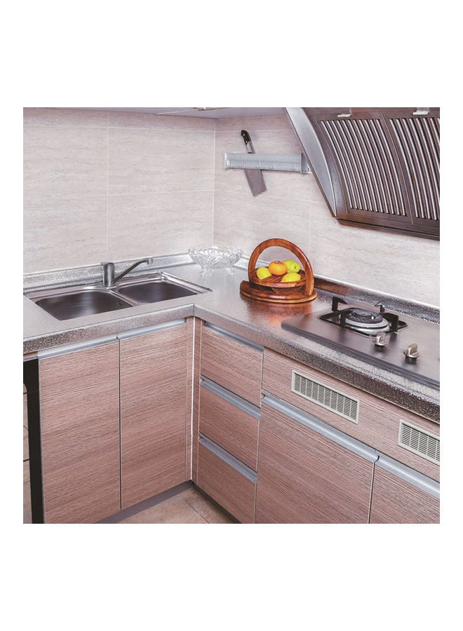 ورق حائط باكسبلاش للمطبخ فضي 41.00 x 3.00 x 3.00سم - Image 5