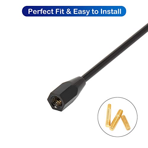 Anina 15" Stainless Steel Antenna Mast for 1980-2022 Toyota RAV4 Sienna 4 Runner Ford F150 Super Duty Car Washproof Antenna for Radio Signal Reception - Image 4