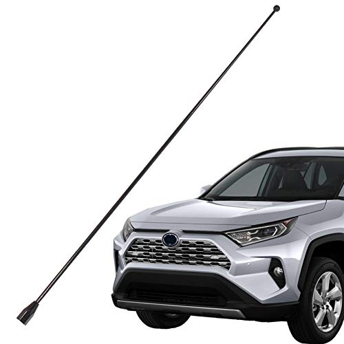Anina 15" Stainless Steel Antenna Mast for 1980-2022 Toyota RAV4 Sienna 4 Runner Ford F150 Super Duty Car Washproof Antenna for Radio Signal Reception - Image 1