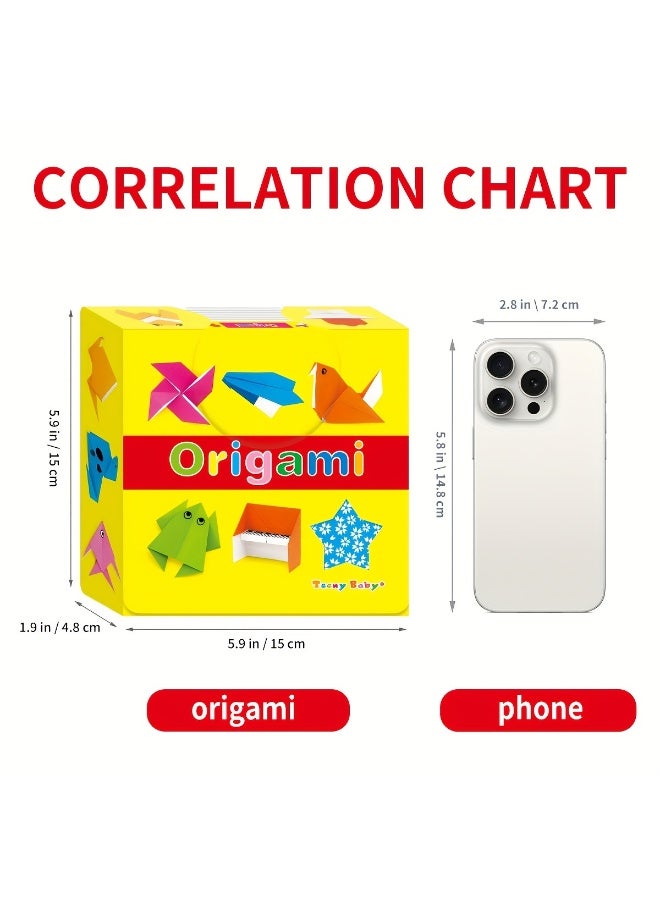 This children's origami and scrapbook contains 40 origami sheets, 76 pages of instructions, 69 simple templates and distribution diagrams, designed to stimulate children's creativity and develop their hands-on skills. - Image 2