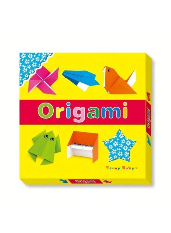 A thick children's origami book with instructions. - Image 3