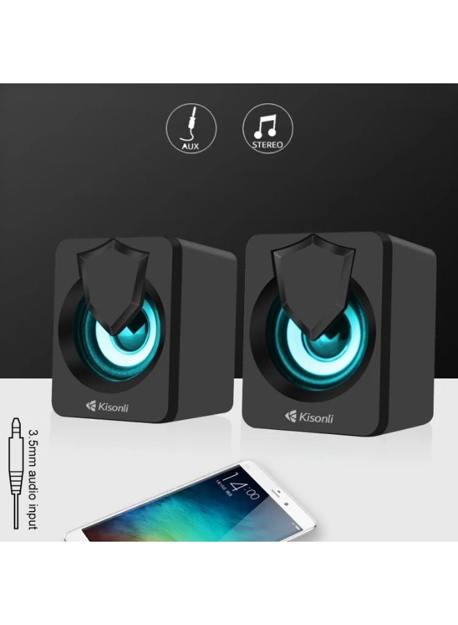 Kisonli 1030 Speaker – Powerful and Clear Sound – Compact Design for Home or Office Use - Image 3