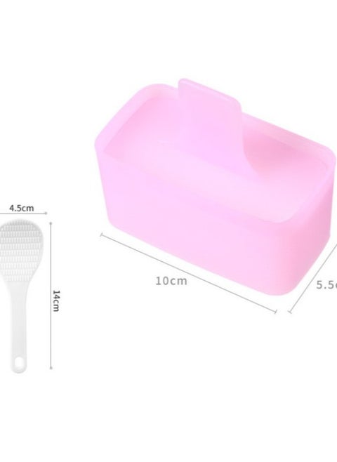 DIY Warship Sushi Mold Rectangular Multi-layer Sushi Multi-layer Rice Ball Mold Children's Food Supplement Bento Tool-Specifications:F167 Thousand Layer Pink Opp