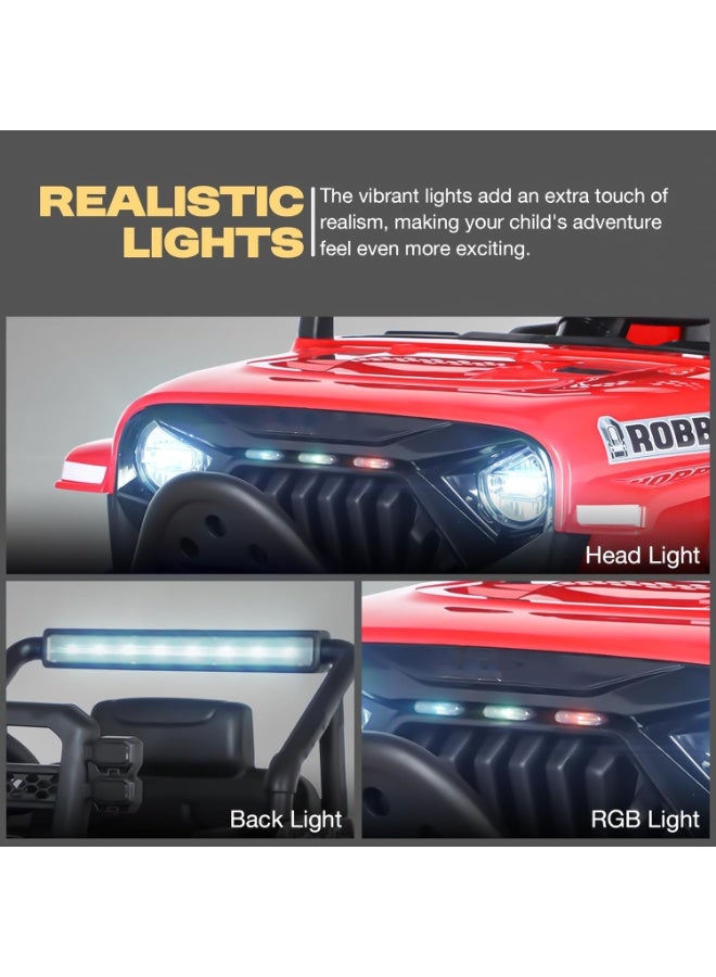 لحظة مرح سيارة جيب كهربائية للأطفال - Image 2