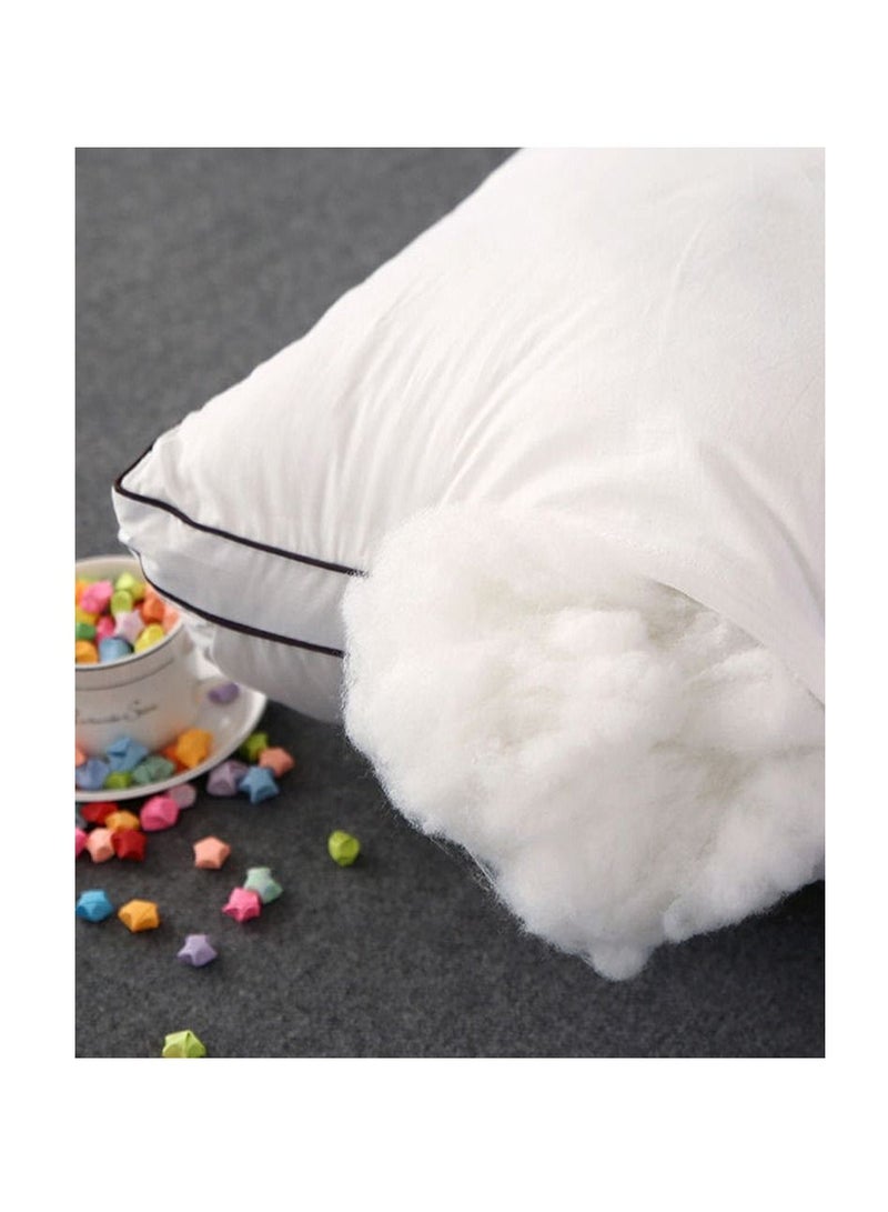 3D Bread Down Bed Pillows Hypoallergenic Breathable for Sleeping 100% Cotton Cover with Premium Comfortable Fillings - Image 3