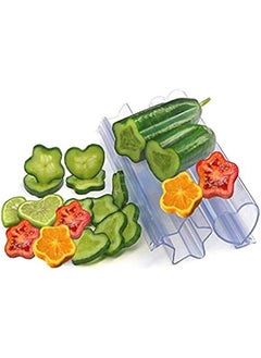 Generic 2PCS Garden Vegetable Growth Forming Mould, Pentagram-shaped Mold, Heart-shaped Cucumber Fruit Shaping Molds Tool  - Image 1