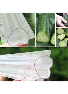 Generic 2PCS Garden Vegetable Growth Forming Mould, Pentagram-shaped Mold, Heart-shaped Cucumber Fruit Shaping Molds Tool  - Image 3