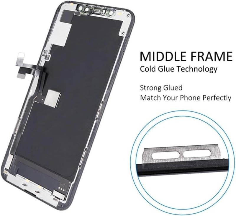 Fixerman Store for iPhone 11 Pro Max Screen Replacement 6.5 inch, 3D Touch LCD Display Digitizer Assembly with Repair Tools - (Model A2161, A2220, A2218) - Image 5