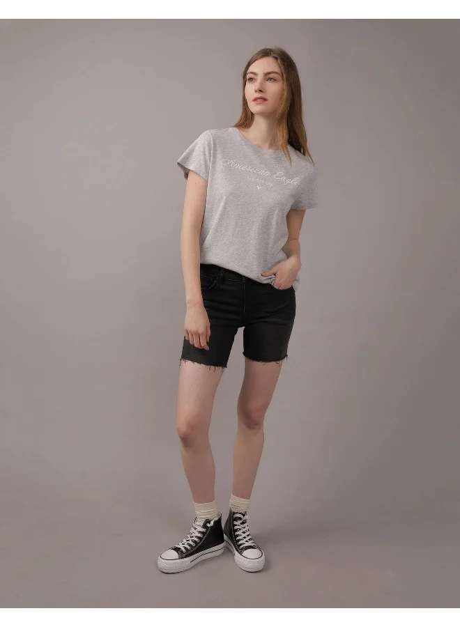 امريكان ايجل Graphic Crew Neck T-Shirt