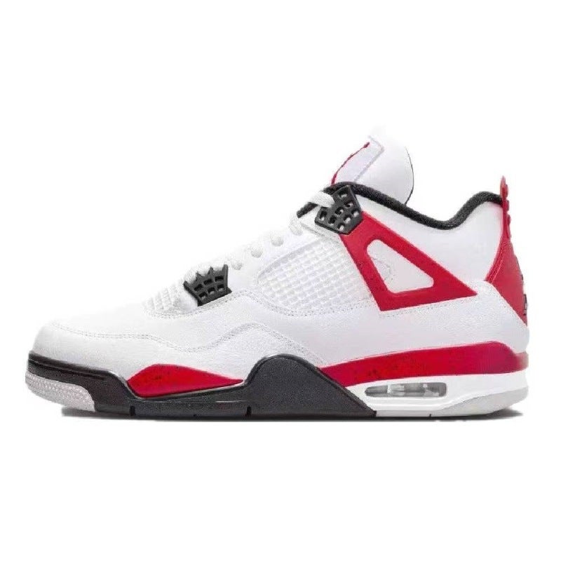 Putian Aj4 White Sail Electric Thunder Black Red White Cement Psg Air Cushion Basketball Shoes Jordan 4 Non-Slip Men''s and Women''s Sports Shoes - Image 3