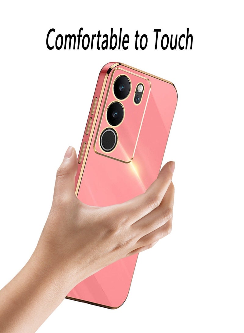 X-level Vivo V29 5g/Vivo S17 Case Cover Ultra Shell Bumper Shockproof Soft Back Cover with Non-slip Anti-Scratch Mobile Phone Full Body Comfortable Touch Accessories Camera Len Protector - Image 4