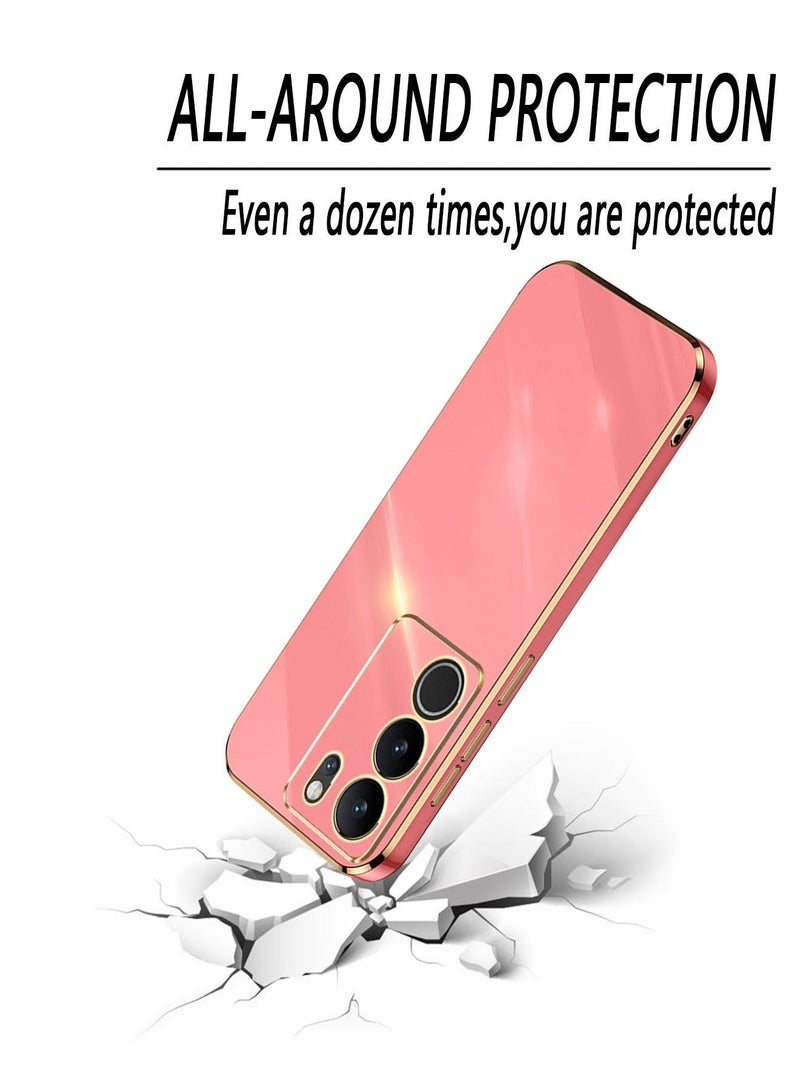 X-level Vivo V29 5g/Vivo S17 Case Cover Ultra Shell Bumper Shockproof Soft Back Cover with Non-slip Anti-Scratch Mobile Phone Full Body Comfortable Touch Accessories Camera Len Protector - Image 3