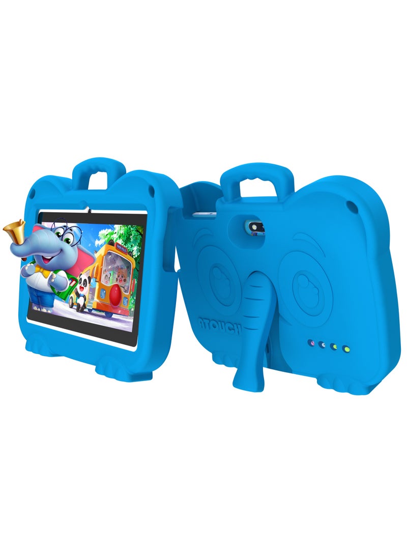 ATOUCH Early Education KT4 Smart Android Kids Learning 7 Inch Display WIFI Supported Tablet Protective With EVA Case - Image 1