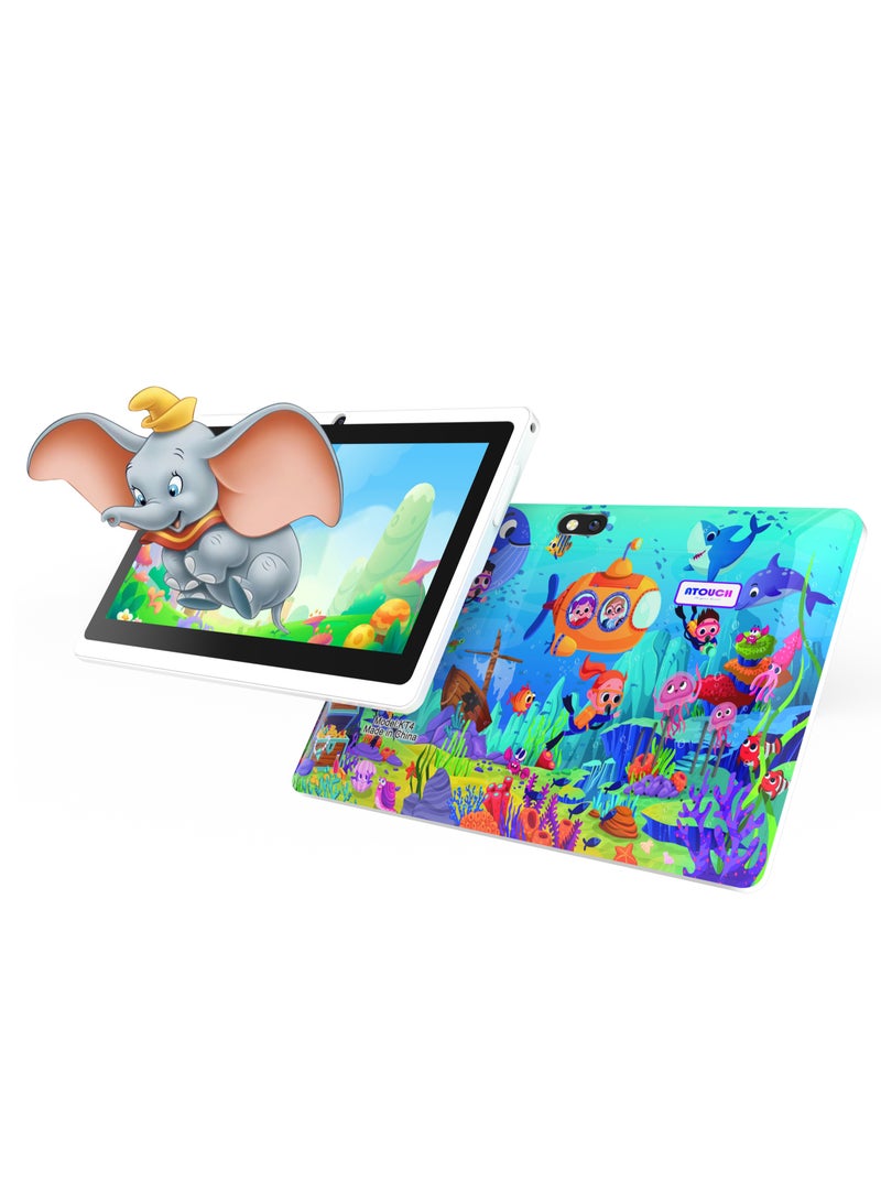 ATOUCH Early Education KT4 Smart Android Kids Learning 7 Inch Display WIFI Supported Tablet Protective With EVA Case - Image 2