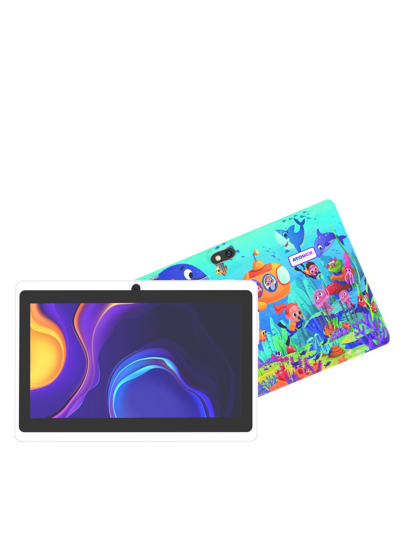 ATOUCH Early Education KT4 Smart Android Kids Learning 7 Inch Display WIFI Supported Tablet Protective With EVA Case - Image 3